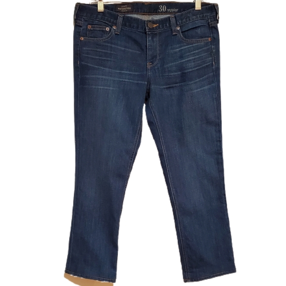 J. Crew Matchstick Faded Cropped Jeans Women's 30R